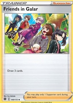 Friends in Galar⁣ - Brilliant Stars⁣ (Uncommon)⁣ [140]