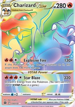 Charizard VSTAR⁣ - Brilliant Stars⁣ (Secret Rare)⁣ [174]