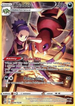 Ariados⁣ - Brilliant Stars⁣ (Holo Rare)⁣ [TG09]