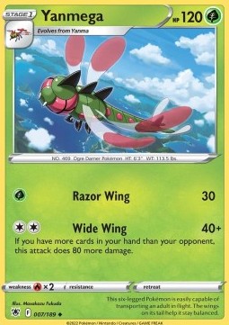 Yanmega⁣ - Astral Radiance⁣ (Uncommon)⁣ [007]