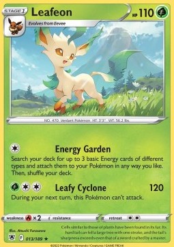 Leafeon⁣ - Astral Radiance⁣ (Rare)⁣ [013]