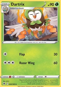 Dartrix⁣ - Astral Radiance⁣ (Uncommon)⁣ [020]