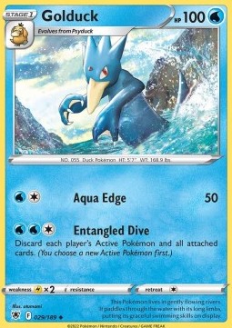 Golduck⁣ - Astral Radiance⁣ (Uncommon)⁣ [029]