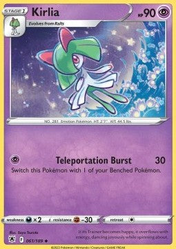 Kirlia⁣ - Astral Radiance⁣ (Uncommon)⁣ [061]