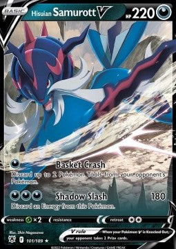 Hisuian Samurott V⁣ - Astral Radiance⁣ (Ultra Rare)⁣ [101]