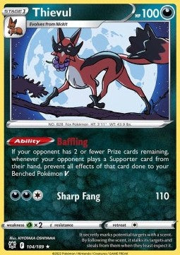 Thievul⁣ - Astral Radiance⁣ (Rare)⁣ [104]