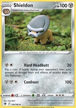 Shieldon⁣ - Astral Radiance⁣ (Uncommon)⁣ [109]