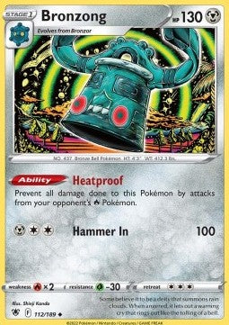 Bronzong⁣ - Astral Radiance⁣ (Uncommon)⁣ [112]