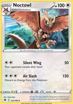 Noctowl⁣ - Astral Radiance⁣ (Uncommon)⁣ [121]