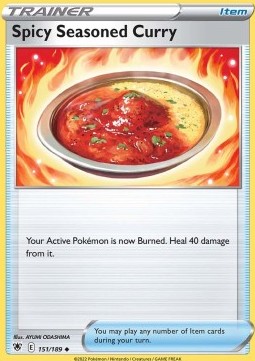 Spicy Seasoned Curry⁣ - Astral Radiance⁣ (Uncommon)⁣ [151]