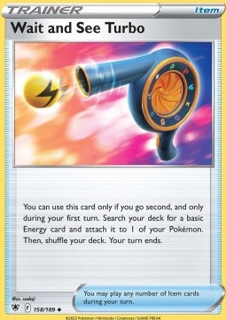 Wait and See Turbo⁣ - Astral Radiance⁣ (Uncommon)⁣ [158]