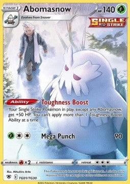 Abomasnow⁣ - Astral Radiance⁣ (Holo Rare)⁣ [TG01]