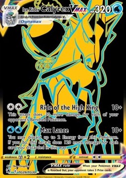 Ice Rider Calyrex VMAX⁣ - Astral Radiance⁣ (Secret Rare)⁣ [TG29]