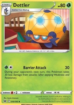 Dottler⁣ - Lost Origin⁣ (Uncommon)⁣ [019]