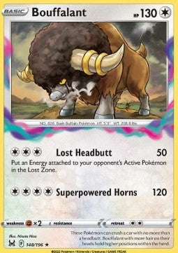 Bouffalant⁣ - Lost Origin⁣ (Rare)⁣ [148]