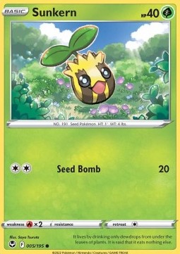 Sunkern⁣ - Silver Tempest⁣ (Common)⁣ [005]