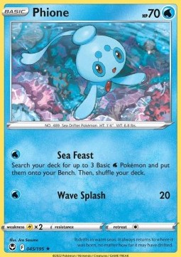 Phione⁣ - Silver Tempest⁣ (Rare)⁣ [045]