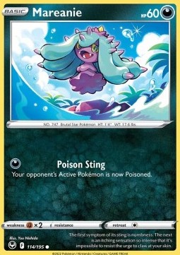 Mareanie⁣ - Silver Tempest⁣ (Common)⁣ [114]