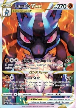 Lucario VSTAR⁣ - SWSH Black Star Promos⁣ (Promo)⁣ [291]