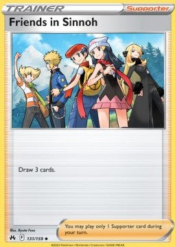 Friends in Sinnoh⁣ - Crown Zenith⁣ (Uncommon)⁣ [131]