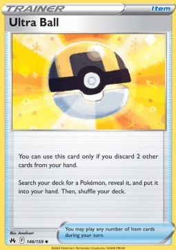 Ultra Ball⁣ - Crown Zenith⁣ (Uncommon)⁣ [146]