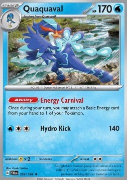 Quaquaval⁣ - Scarlet & Violet⁣ (Rare)⁣ [054]
