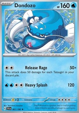 Dondozo⁣ - Scarlet & Violet⁣ (Rare)⁣ [061]