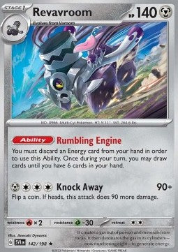 Revavroom⁣ - Scarlet & Violet⁣ (Rare)⁣ [142]