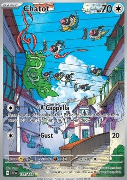 Chatot⁣ - Temporal Forces⁣ (Illustration Rare)⁣ [181]