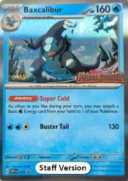 Baxcalibur⁣ - SV Black Star Promos⁣ (Promo)⁣ [019]