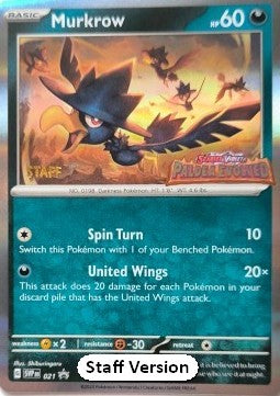 Murkrow⁣ - SV Black Star Promos⁣ (Promo)⁣ [021]