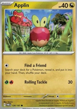 Applin⁣ - Twilight Masquerade⁣ (Common)⁣ [126]