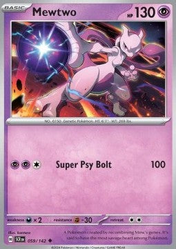 Mewtwo⁣ - Stellar Crown⁣ (Uncommon)⁣ [059]
