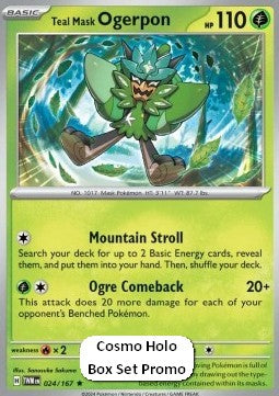 Teal Mask Ogerpon⁣ - Twilight Masquerade⁣ (Promo)⁣ [024]