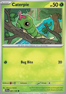Caterpie⁣ - Journey Together⁣ (Common)⁣ [001]
