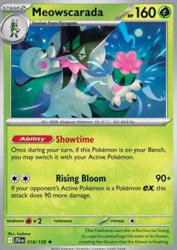 Meowscarada⁣ - Journey Together⁣ (Rare)⁣ [018]