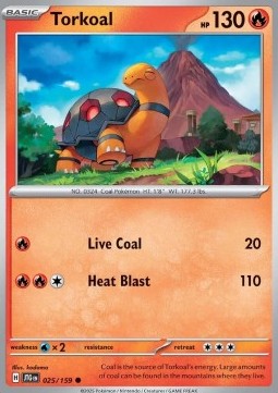 Torkoal⁣ - Journey Together⁣ (Common)⁣ [025]