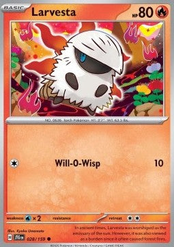 Larvesta⁣ - Journey Together⁣ (Common)⁣ [028]