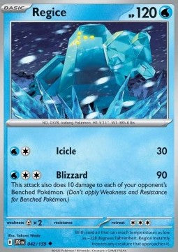 Regice⁣ - Journey Together⁣ (Uncommon)⁣ [042]