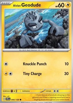 Alolan Geodude⁣ - Journey Together⁣ (Common)⁣ [044]