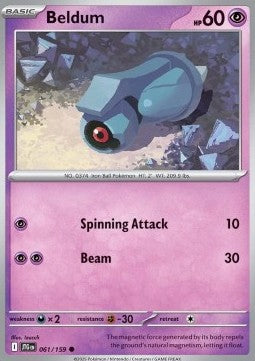 Beldum⁣ - Journey Together⁣ (Common)⁣ [061]