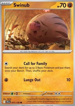 Swinub⁣ - Journey Together⁣ (Common)⁣ [077]