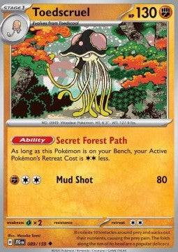 Toedscruel⁣ - Journey Together⁣ (Uncommon)⁣ [089]