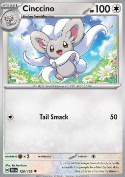 Cinccino⁣ - Journey Together⁣ (Uncommon)⁣ [126]