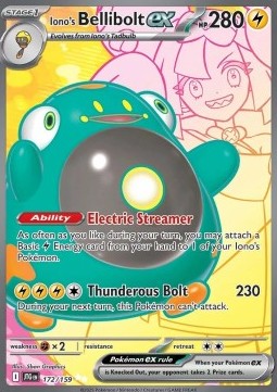 Iono's Bellibolt ex⁣ - Journey Together⁣ (Ultra Rare)⁣ [172]