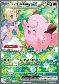 Lillie's Clefairy ex⁣ - Journey Together⁣ (Special Illustration Rare)⁣ [184]