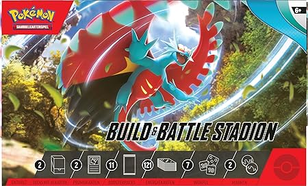Pokémon Crimson &amp; Purple Paradoxrift Build &amp; Battle Stadium (German)