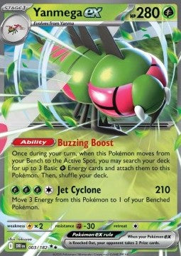 Yanmega ex⁣ - Destined Rivals⁣ (Double Rare)⁣ [003]