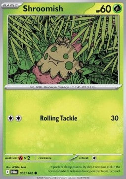 Shroomish⁣ - Destined Rivals⁣ (Common)⁣ [005]