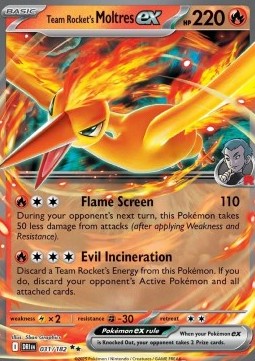 Team Rocket's Moltres ex⁣ - Destined Rivals⁣ (Double Rare)⁣ [031]